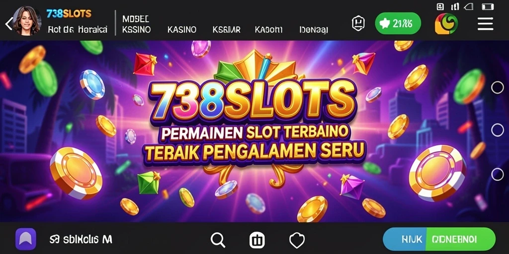 Tampilan gameplay seru dan menarik dari 738SLOTS.