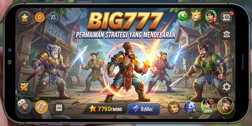 Tampilan gameplay BIG777 yang menarik dan strategis.