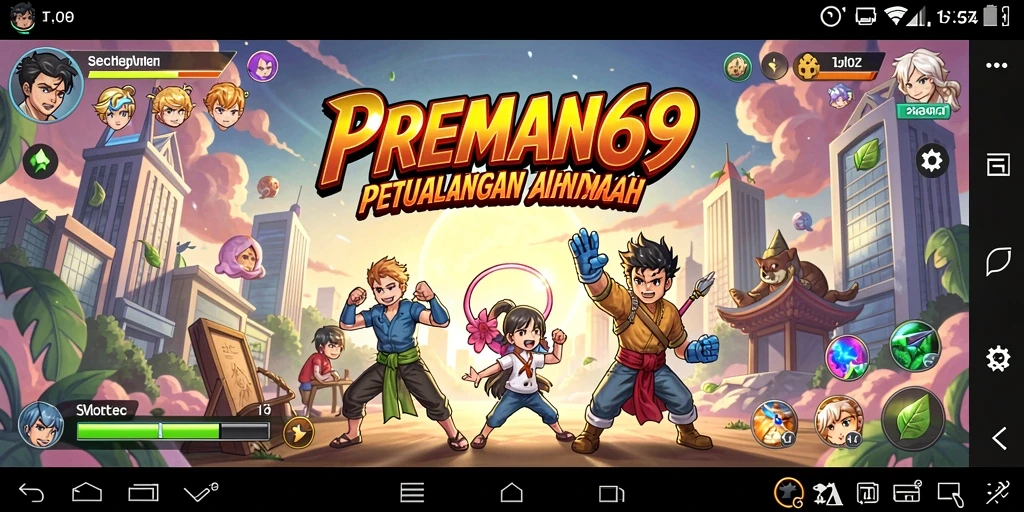Tampilan screenshot PREMAN69 yang menarik dan penuh warna.