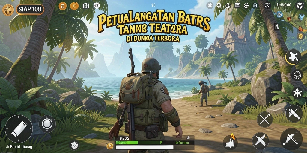Screenshot SIAP108 menunjukkan gameplay yang menakjubkan dalam dunia terbuka.