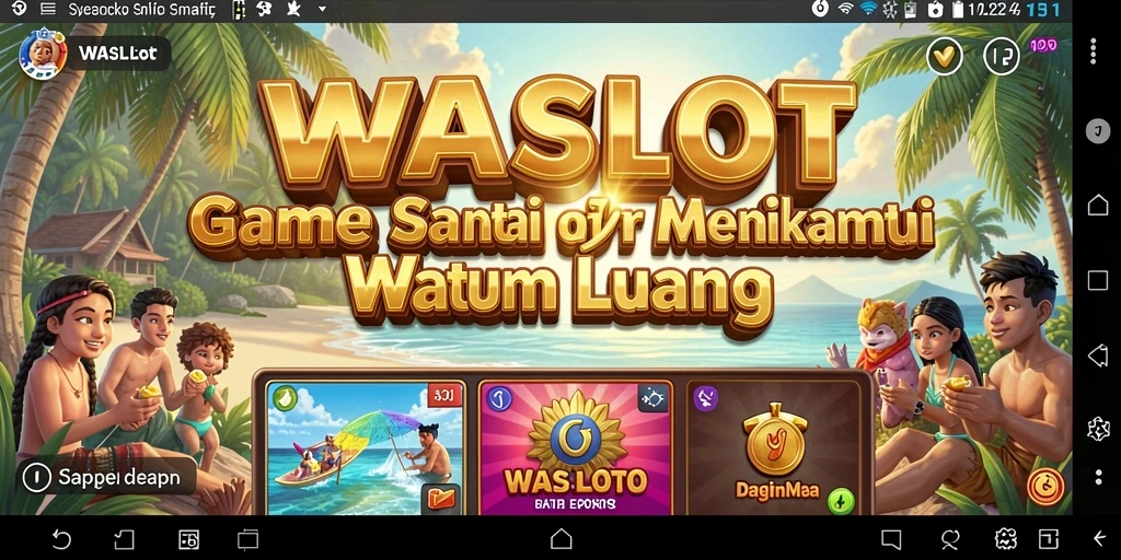 Tampilan gameplay menarik dari permainan WASLOT yang santai.